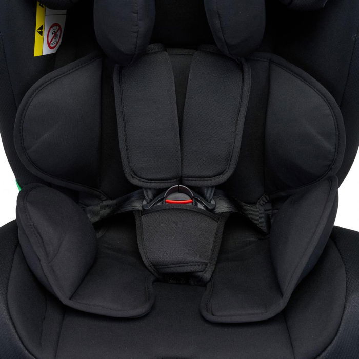 Scaun auto U-Grow Secure+ 40-150 cm, 360 grade ,  4 pozitii de ajustare pe spate , 10 pozitii de ajustare a tetierei pe inaltime, negru,  U-Grow [7]