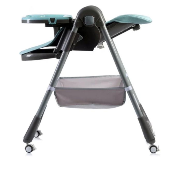 Scaun de masa cu inaltime reglabila, spatar ajustabil in 4 pozitii, pliabil, blue, U-Grow [2]