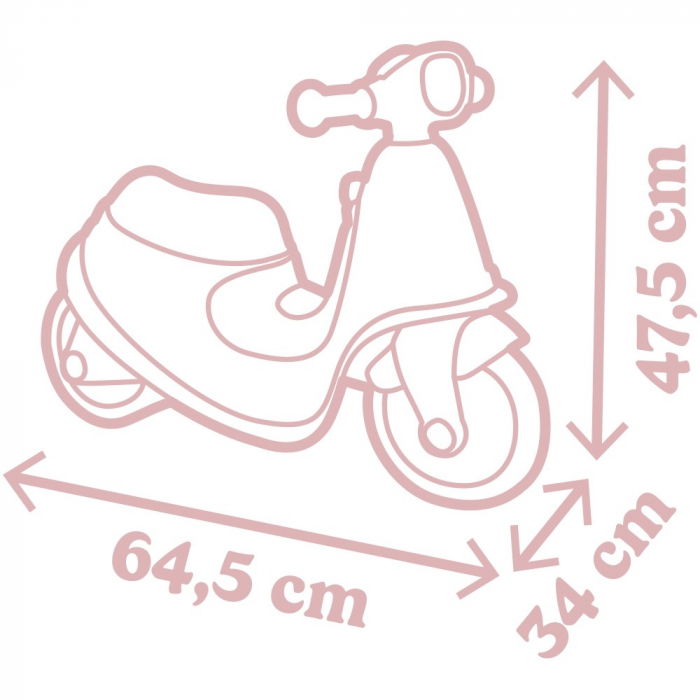 Scuter Copii 1.5 Ani+ Fara Pedale [6]