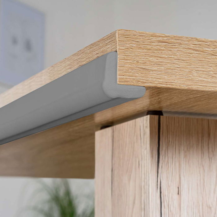 Set 2 benzi de protectie universala din spuma poliuretan pentru muchii si colturi, rezistente la muscaturi, gri, 2 x 1 m, Reer 82041 [8]