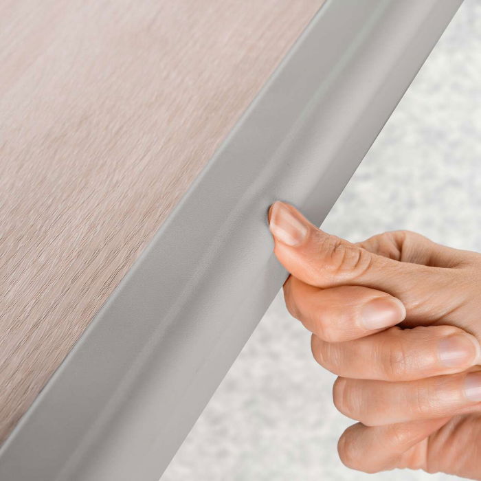 Set 2 benzi de protectie universala din spuma poliuretan pentru muchii si colturi, rezistente la muscaturi, gri, 2 x 1 m, Reer 82041 [3]