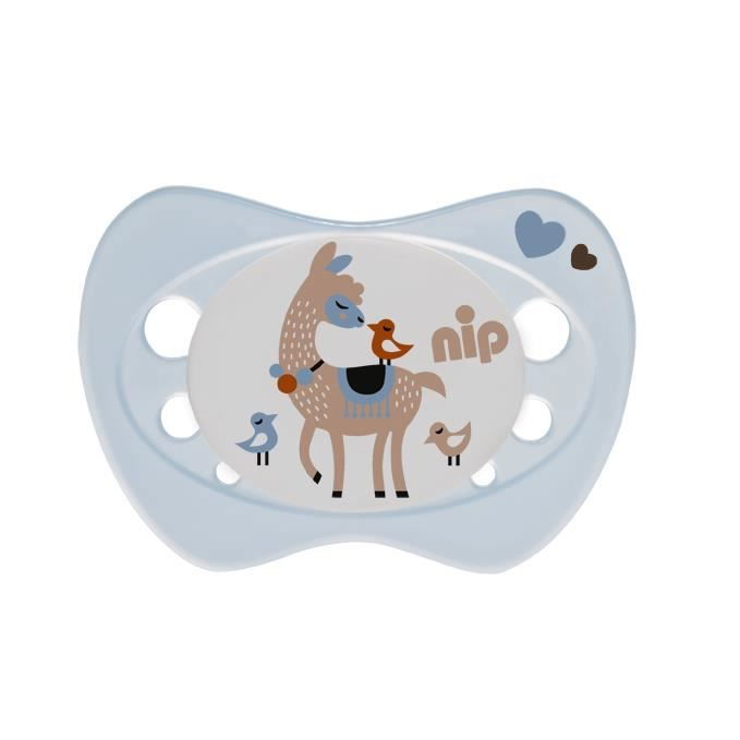 Set 2 suzete Newborn cu tetina din silicon moale, forma anatomica, tetina ortodontica, cu inel, pentru nou-nascuti (0-2 luni), nip 31304 [4]