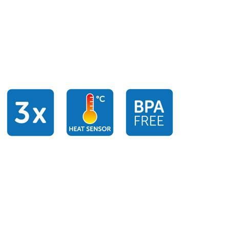 Set 3 lingurite termosensibile MagicSpoon, 3+ luni, Reer 23012 [6]