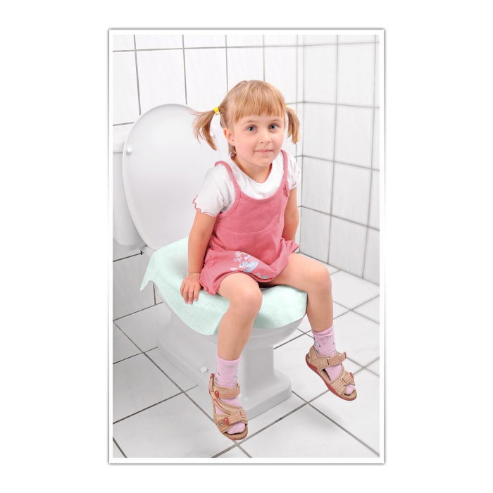 Set 3 protectii igienice de unica folosinta pentru toaleta, pentru copii de la 2 ani si adulti, Reer 4812 [2]