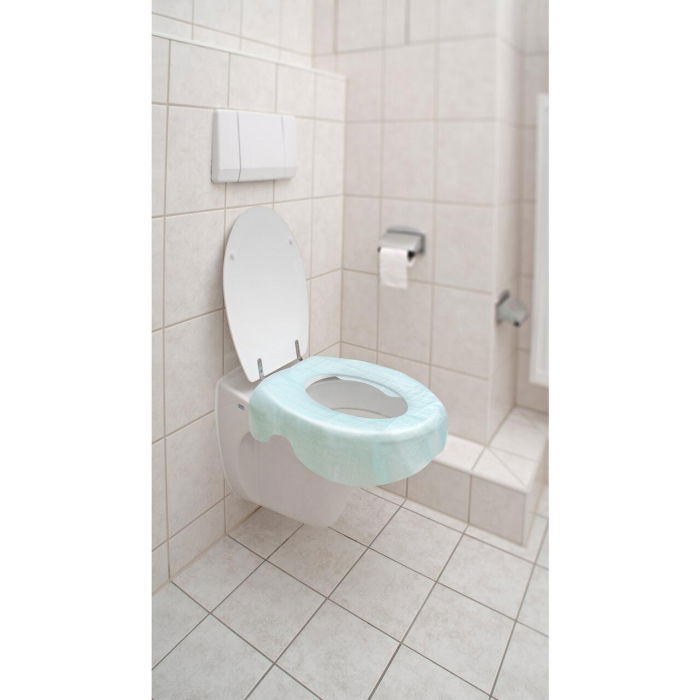 Set 3 protectii igienice de unica folosinta pentru toaleta, pentru copii de la 2 ani si adulti, Reer 4812 [4]