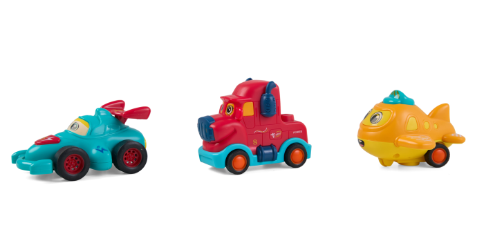 SET 3 VEHICULE ACTIONATE PRIN INERTIE [2]