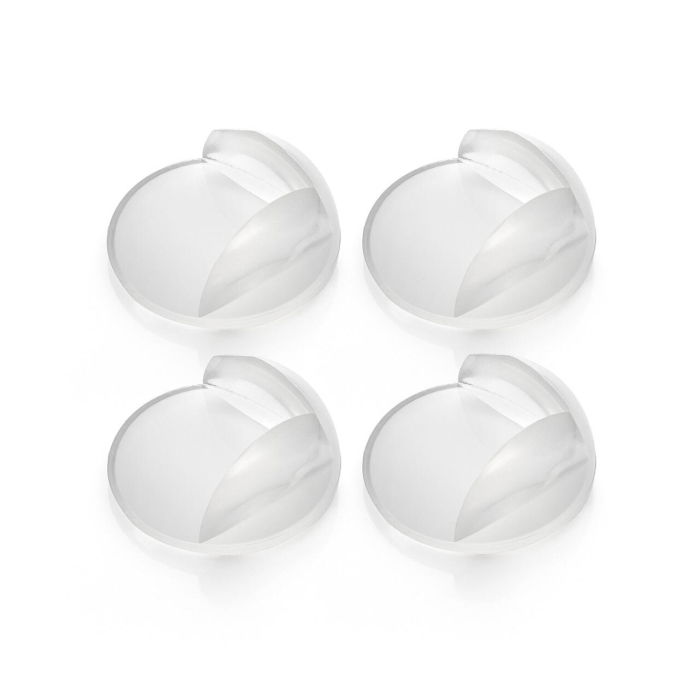 Set 4 protectii universale pentru colturi, din plastic transparent, cu banda adeziva, rezistente la muscaturi, fara PVC, Reer 82049 [3]