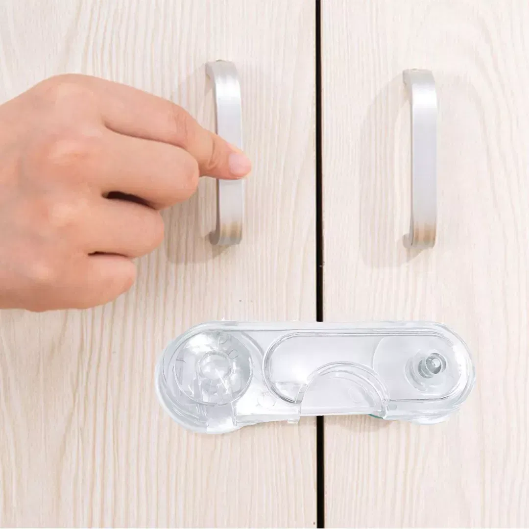 Set blocatoare siguranță copii pentru sertare, dulapuri și uși 9 buc [6]