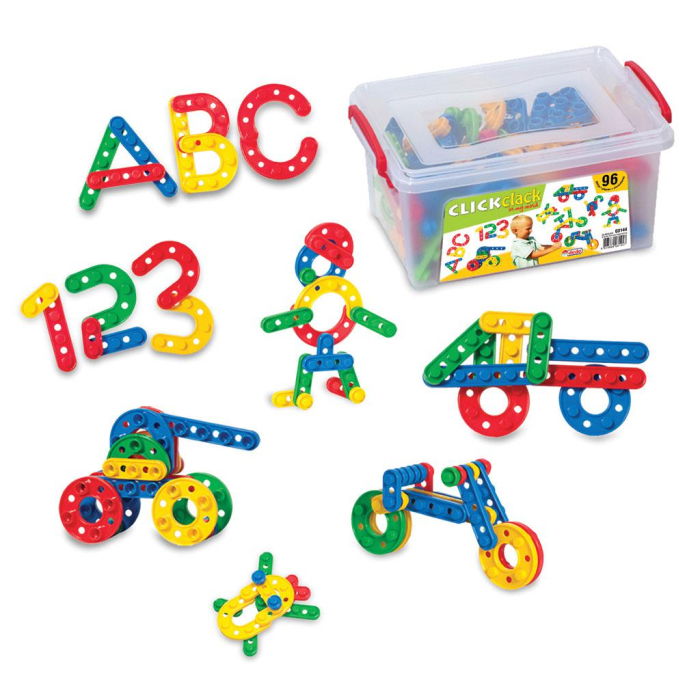 SET CONSTR. PUZZLE CLICK CLICK, 96 PCS [2]