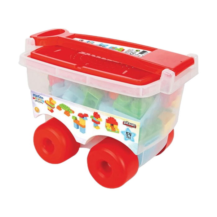 Set constructie Pilsan Master Blocks in Trolley 56 piese [3]