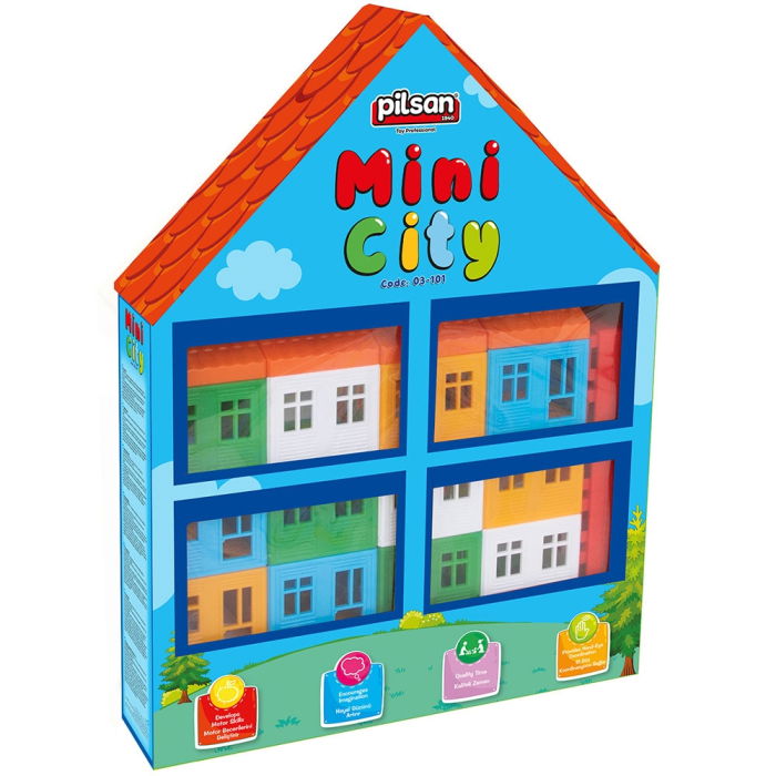 Set constructie Pilsan Mini City 40 piese [5]