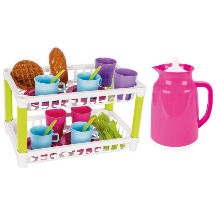 Set de servit ceaiul Pilsan Hamarat Two-Tier Tea pink [1]