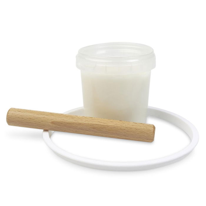 Set dublu mulaj organic pentru amprenta mana si picior bebelusi, Grunspecht 679-00 [6]