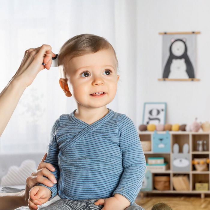 Set ingrijire bebelusi piaptan si perie par natural 0 luni+ Reer [3]