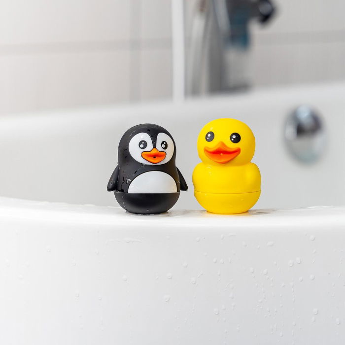 Set jucarii de baie din silicon pentru bebelusi MyHappyBath Toys , 6+ luni, Reer 76093 [7]