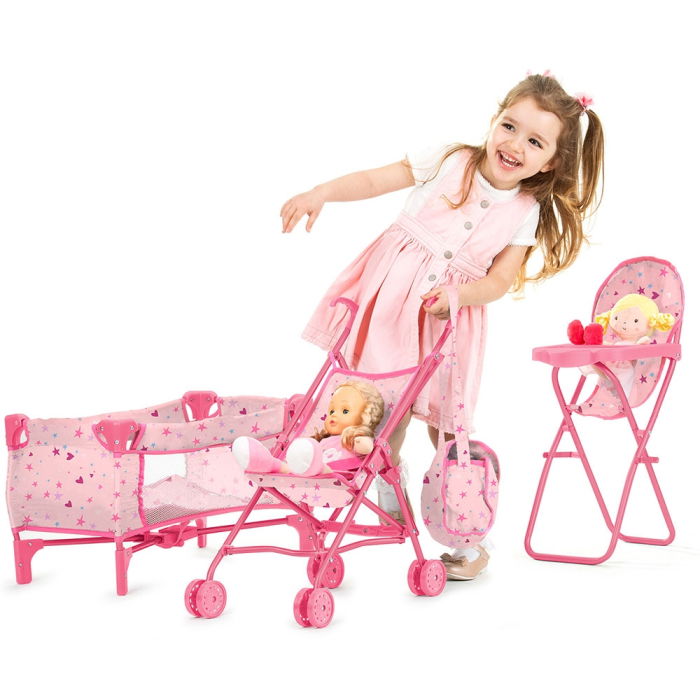 Set jucarii pentru papusi Chipolino Trixy 3 in 1 stars [8]