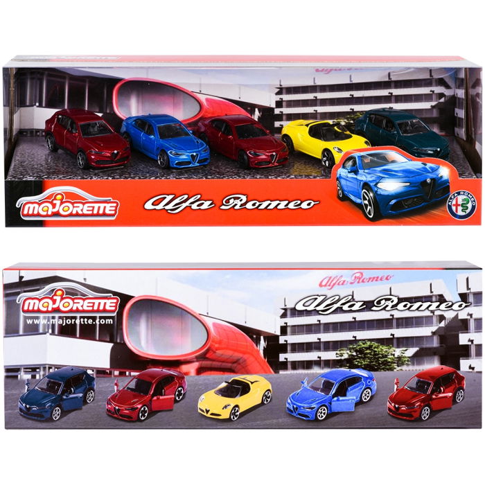 Set Majorette Alfa Romeo cu 5 masinute [7]