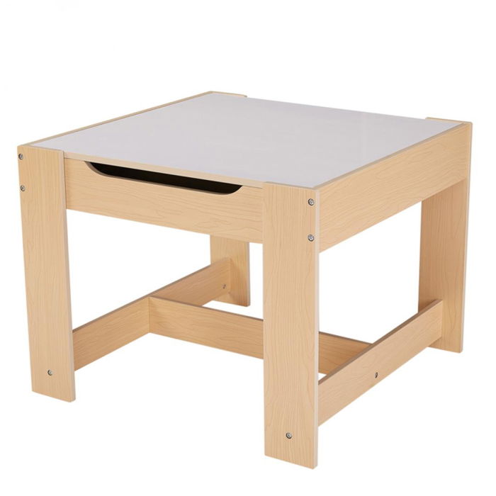 Set masuta si 2 scaune , lemn natur, U-Grow [3]