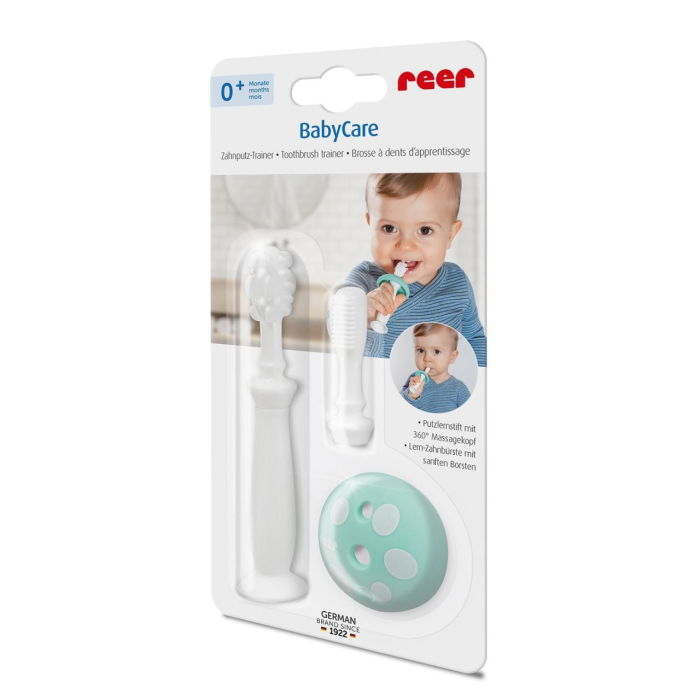Set periute de dinti din silicon pentru antrenament BabyCare REER 79253 [3]