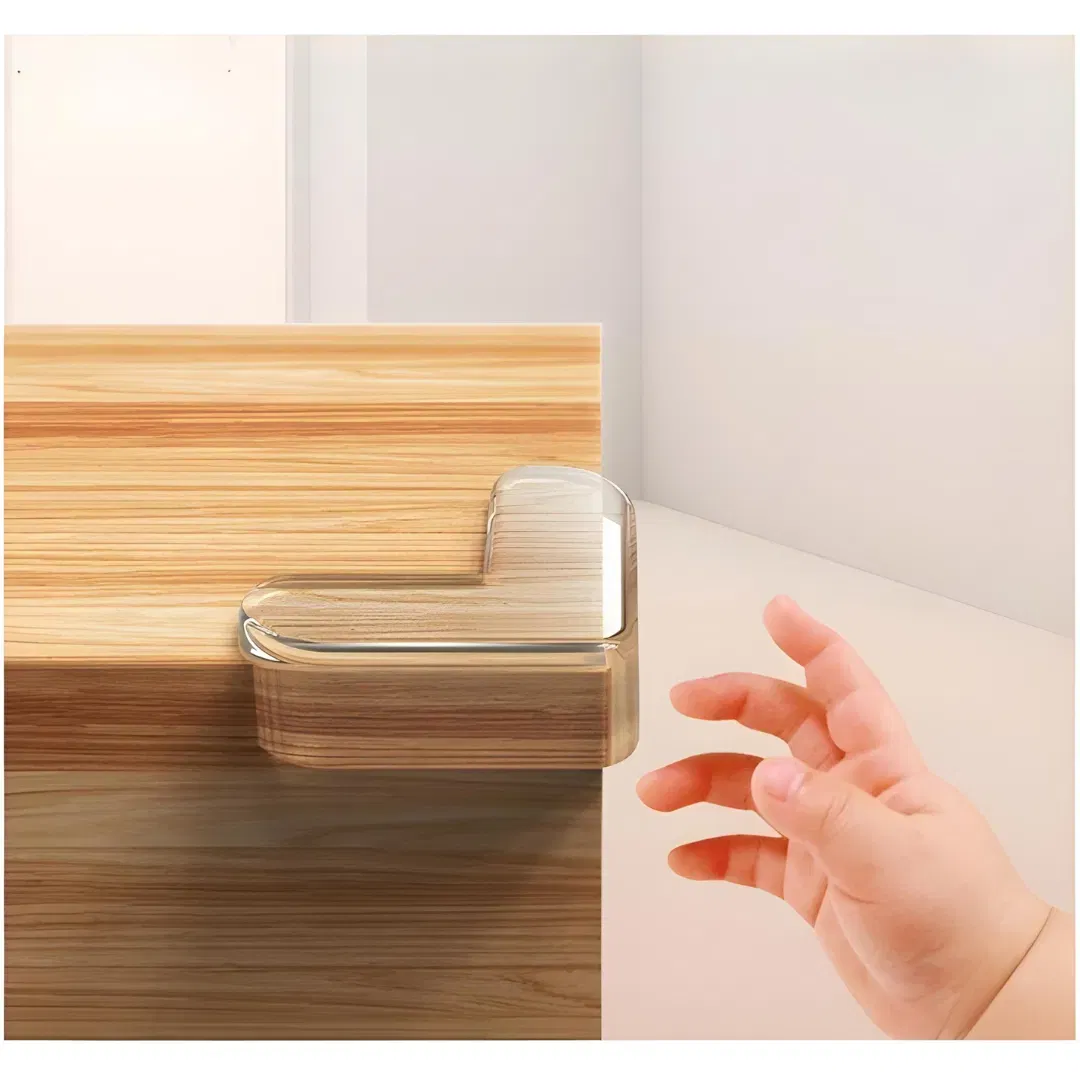 Set siguranță copii transparent pentru colțuri, muchii și dulapuri 12 buc [4]