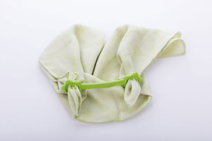 Set Swaddle si suport de prindere baveta, eKoala, Verde [2]