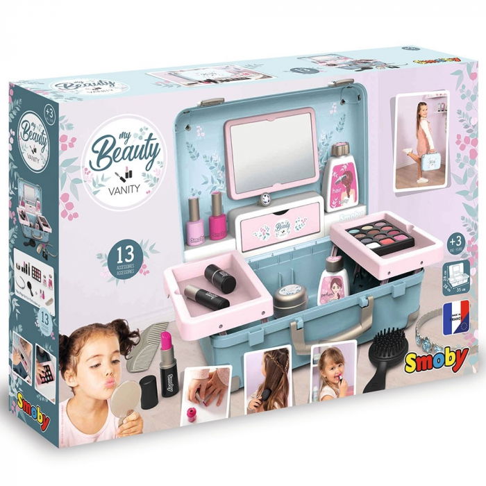 Smoby Gentuta cosmetica pentru fetite, My Beauty Vanity cu accesorii [6]