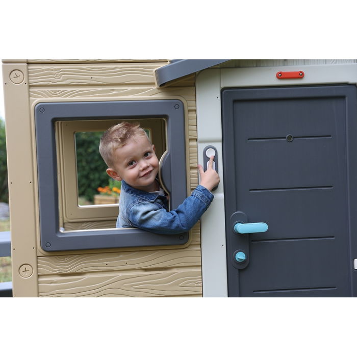 Sonerie electronica pentru casuta copii Smoby Doorbell gri [8]