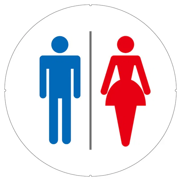 Stalp delimitare cu suport si semn de avertizare, set 3 buc [4]