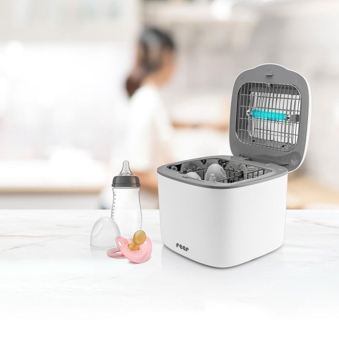 Sterilizator UV pentru biberoane, cu functie de uscare, pana la 12 biberoane, Reer 36120 [2]