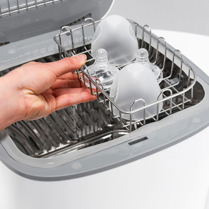 Sterilizator UV pentru biberoane, cu functie de uscare, pana la 12 biberoane, Reer 36120 [3]