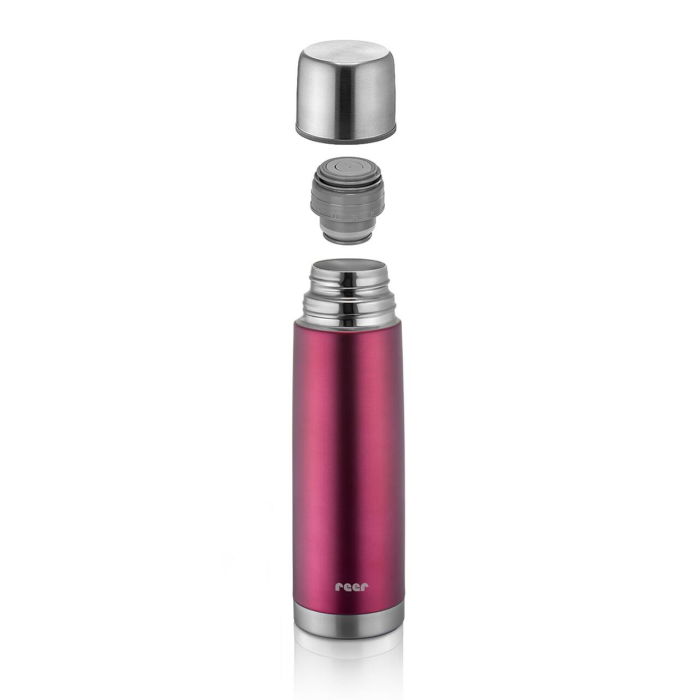 Sticla termos din otel inoxidabil vidat ColourCup, 450 ml, rosu, Reer 90524 [6]