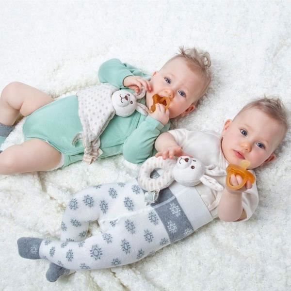 Suzeta ortodontica monobloc BIO, din latex de cauciuc organic, 6-18 luni Grunspecht 671-00 [3]