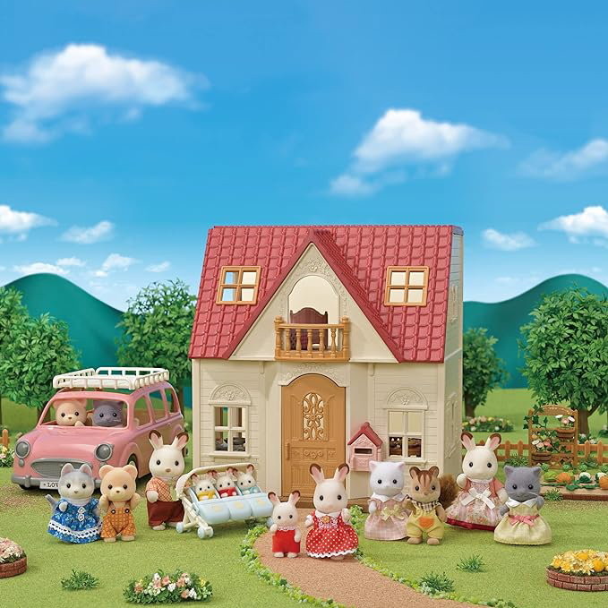 Sylvanian Families-Casuta Red Roof Cosy Cottage [3]