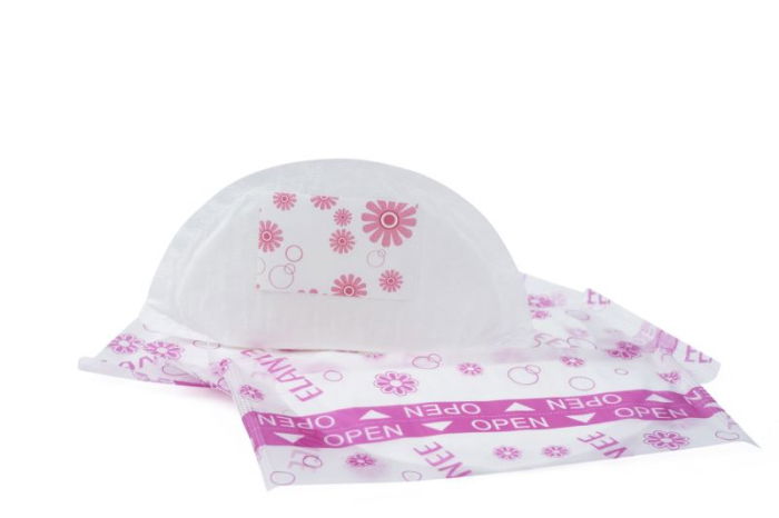 Tampoane san, superabsorbante, ultrasubtiri, de unica folosinta, cu puncte adezive, 24 bucati ambalate individual, ELANEE 219-00 [8]