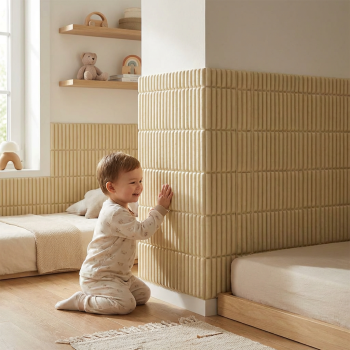 Tapet perete camera copii spumă cauciuc 400x600x6 mm [3]