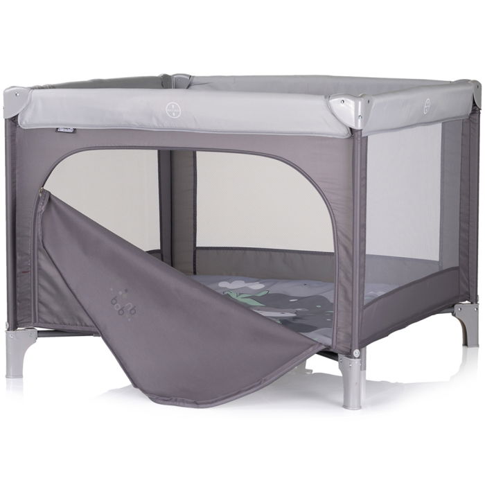 Tarc de joaca pliabil Chipolino Pop Up Hippo grey [2]