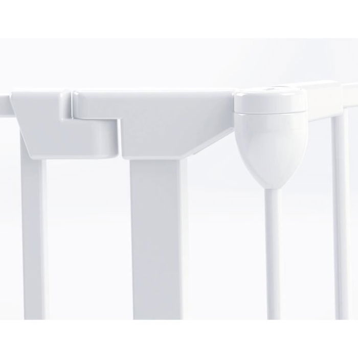 Tarc de siguranta modular cu 3 panouri, metal alb, Noma N94054 [5]