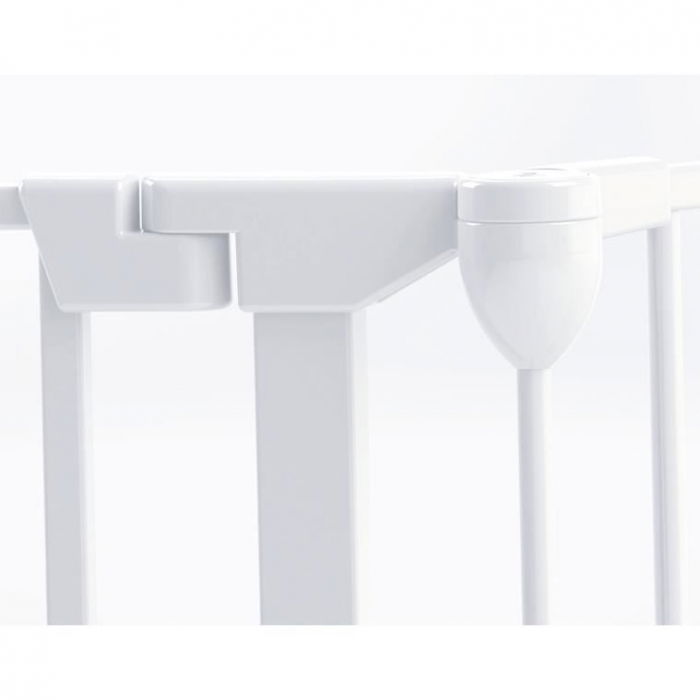 Tarc de siguranta pentru copii modular cu 3 panouri, metal alb, Noma [5]