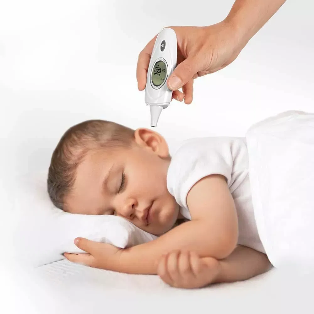 Termometru digital cu infrarosu, pentru tampla si ureche, Reer [4]