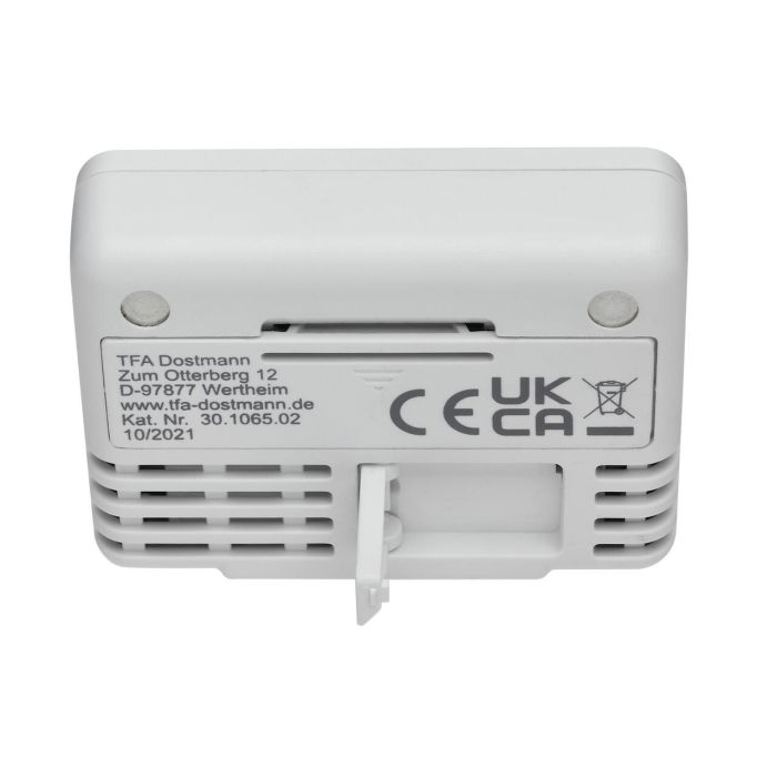 Termometru digital de camera, cu suport magnetic, alb, TFA 30.1065.02 [1]