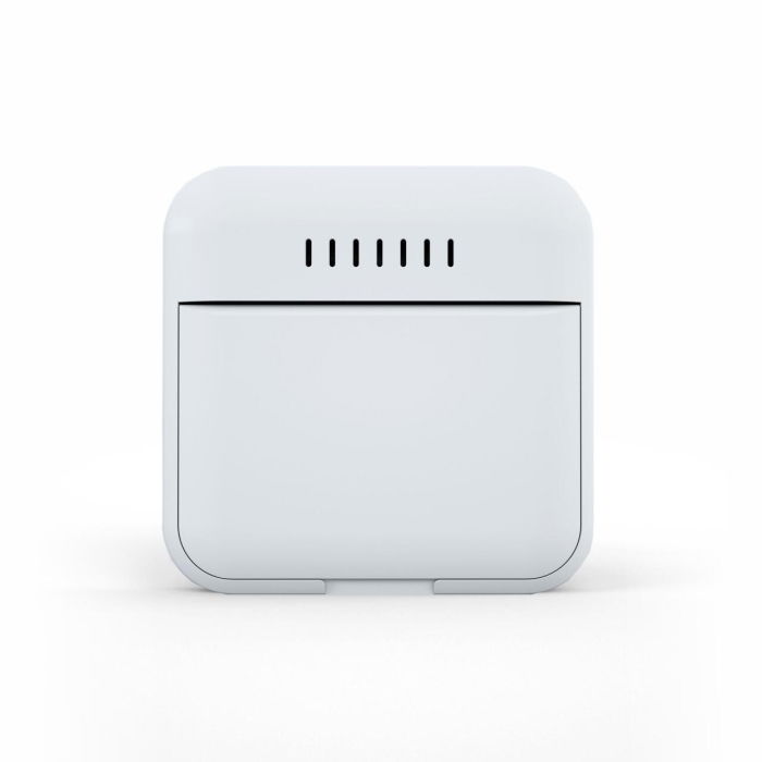 Termometru si higrometru digital de camera, ecran LCD, memorie, suport expandabil cu magnet, alb, AirBi SMILE BI1040 [4]