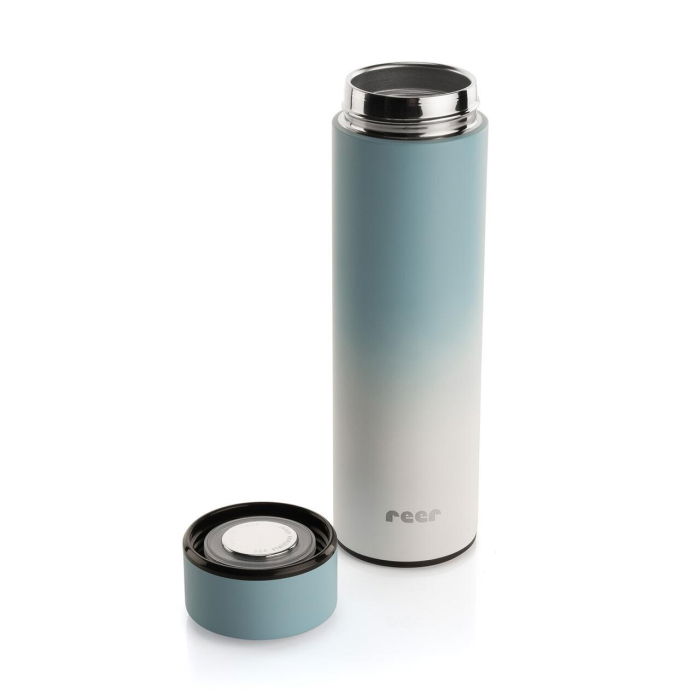 Termos din otel inoxidabil vidat ColourDesign, 450 ml, albastru, Reer 90023 [1]
