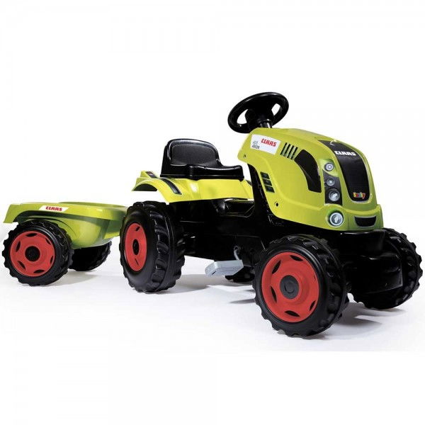 Tractor cu copii 3 ani+ cu pedale si remorca Smoby Farmer [1]