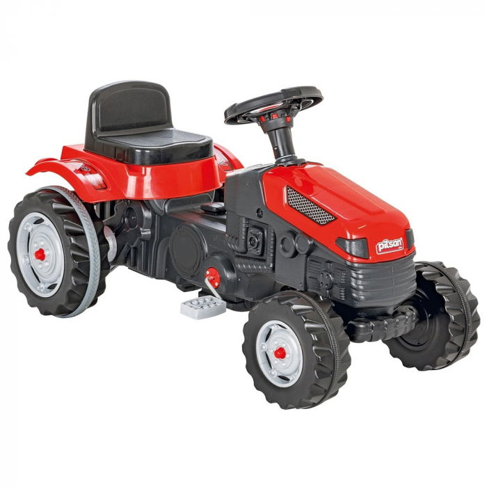 Tractor copii 3 ani+, cu pedale, rosu, Pilsan Active [1]