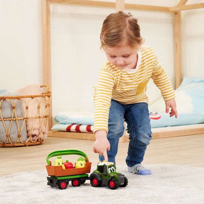 Tractor Simba ABC Freddy Fruit Trailer 30 cm cu lumini, sunete, remorca si figurine [5]
