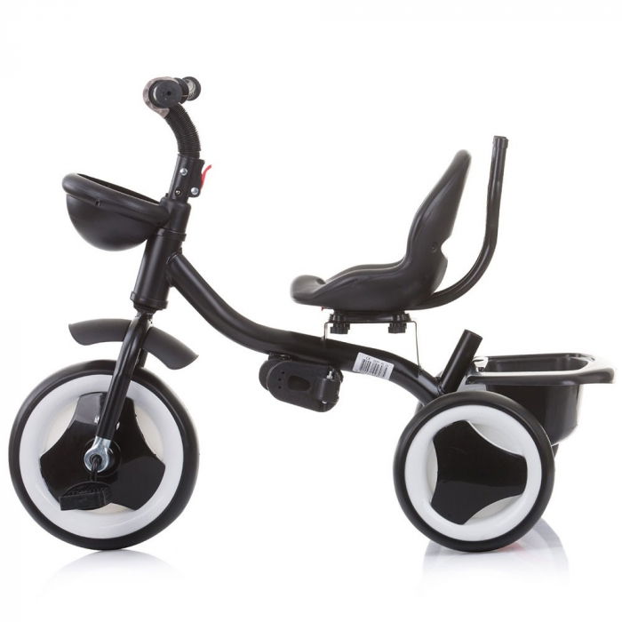 Tricicleta copii 1.5 ani+, negru-bej, Chipolino Jazz [4]