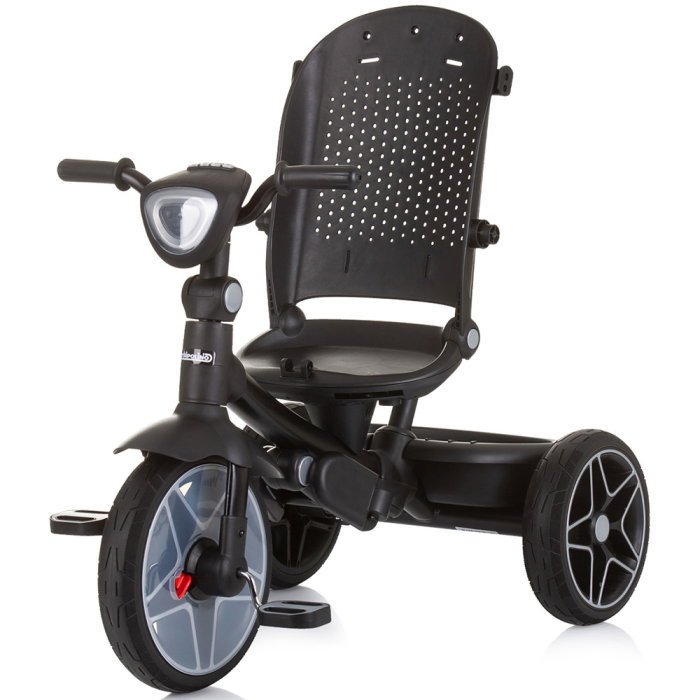 Tricicleta cu copertina si sezut reversibil Chipolino Derby obsidian [8]