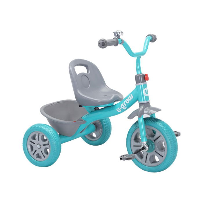 Tricicleta cu pedale verde/turcoaz, U-Grow [4]