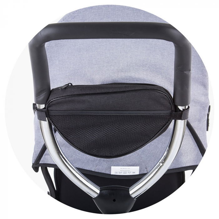 Tricicleta copii cu sezut reversibil, 1an+, negru-albastru, Chipolino Arena [9]