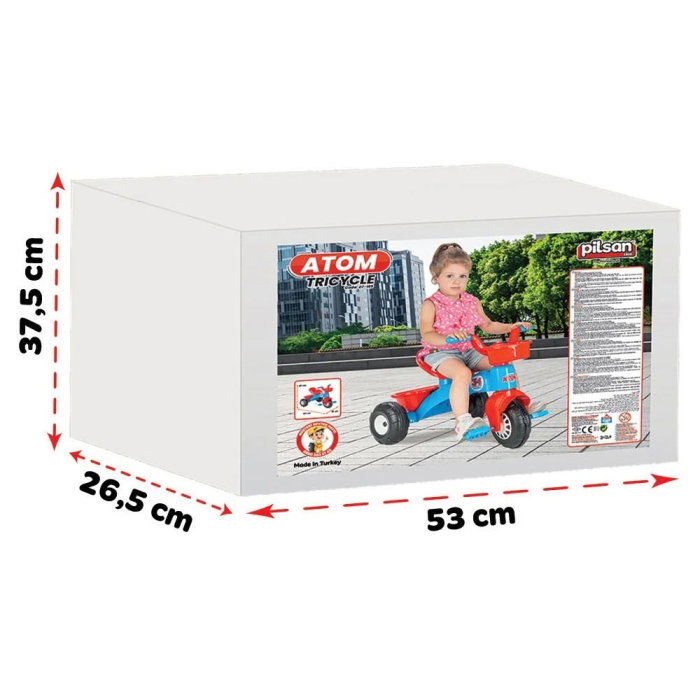 Tricicleta Pilsan Atom blue [4]